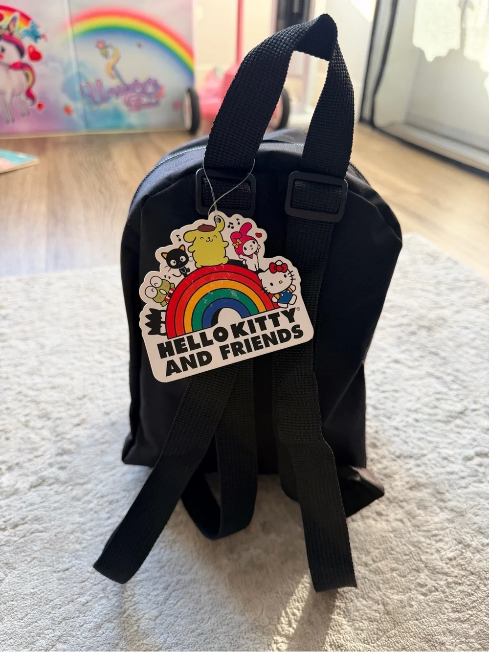 NWT Sanrio Hello Kitty & Friends Kuromi Mini Backpack